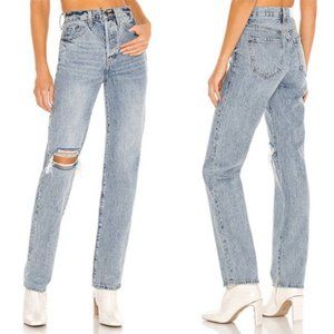 Pistola Cassie Super High Rise Straight Jeans
